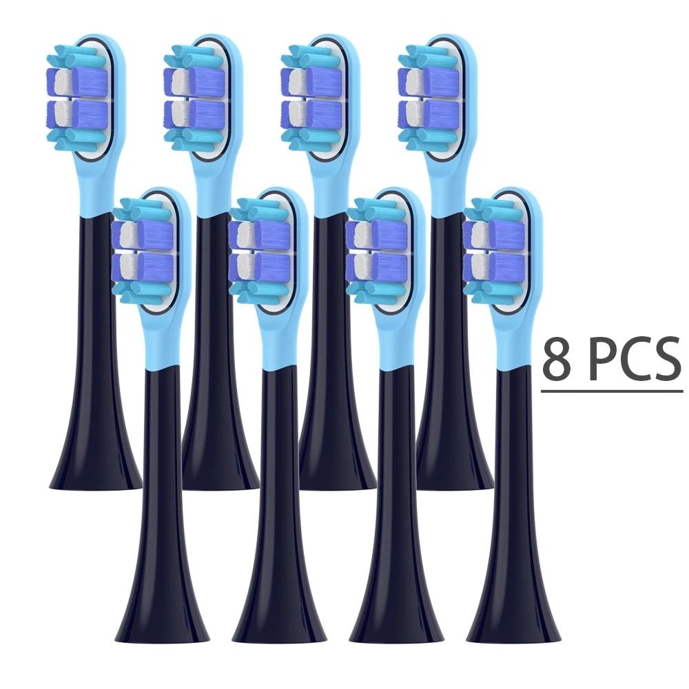 FreshWave Replacement Toothbrush Heads For Mijia T301 T302 T501C 4 Pack 7