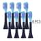 FreshWave Replacement Toothbrush Heads For Mijia T301 T302 T501C 4 Pack 7