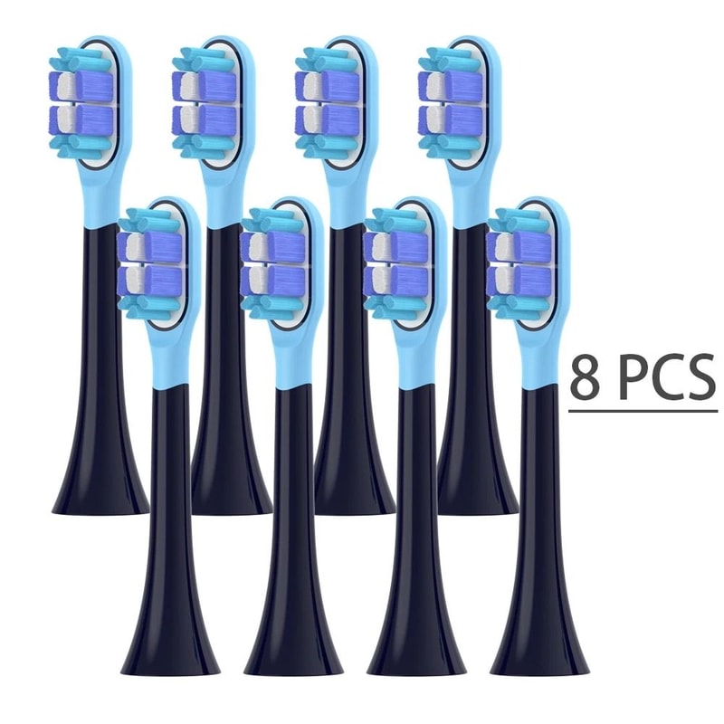 FreshWave Replacement Toothbrush Heads For Mijia T301 T302 T501C 4 Pack 7