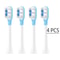 FreshWave Replacement Toothbrush Heads For Mijia T301 T302 T501C 4 Pack 4