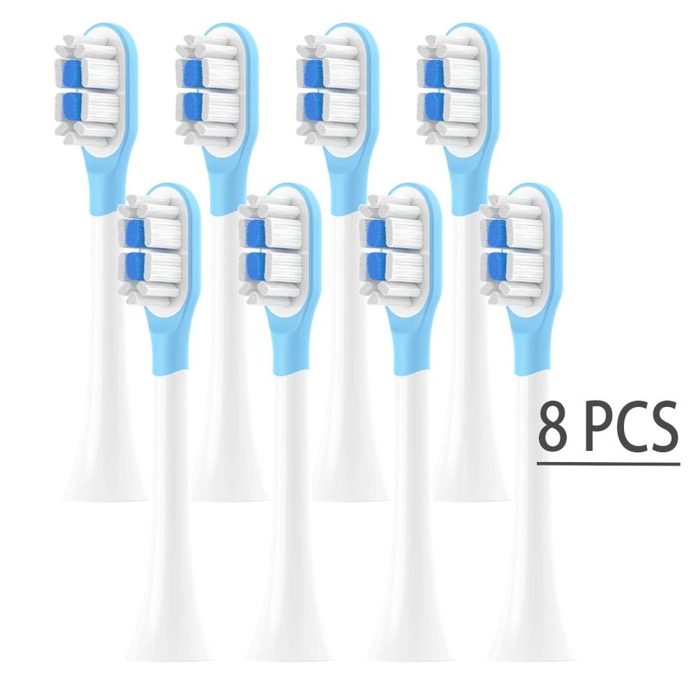 FreshWave Replacement Toothbrush Heads For Mijia T301 T302 T501C 4 Pack 8