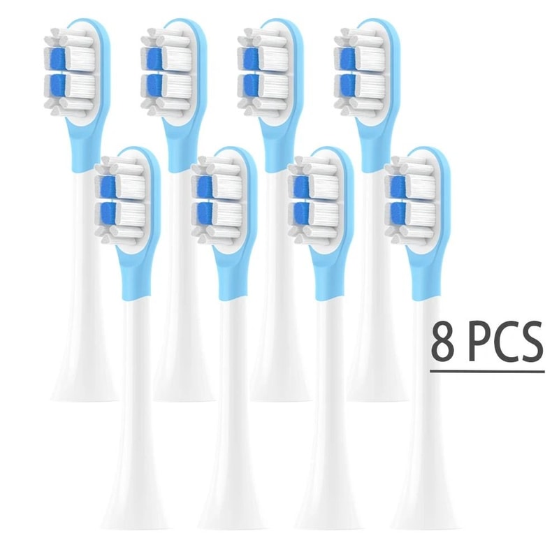 FreshWave Replacement Toothbrush Heads For Mijia T301 T302 T501C 4 Pack 8