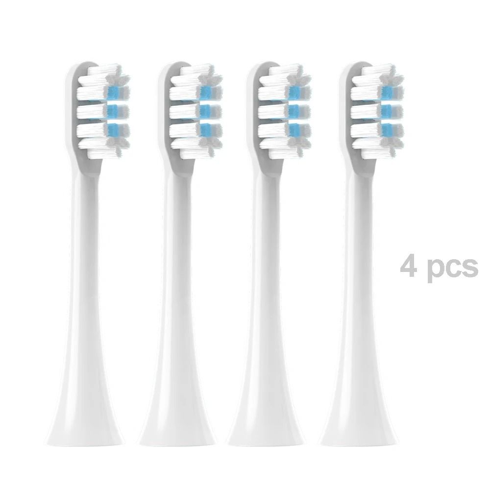 FreshWave Replacement Toothbrush Heads For Mijia T301 T302 T501C 4 Pack 2