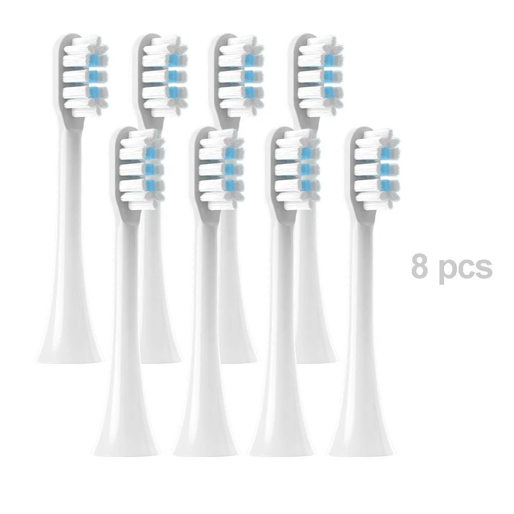 FreshWave Replacement Toothbrush Heads For Mijia T301 T302 T501C 4 Pack 6