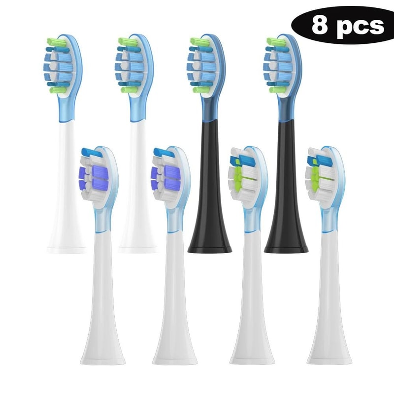 CleanMax Philips Sonicare Replacement Brush Heads C3 Compatible 8 Pack 0