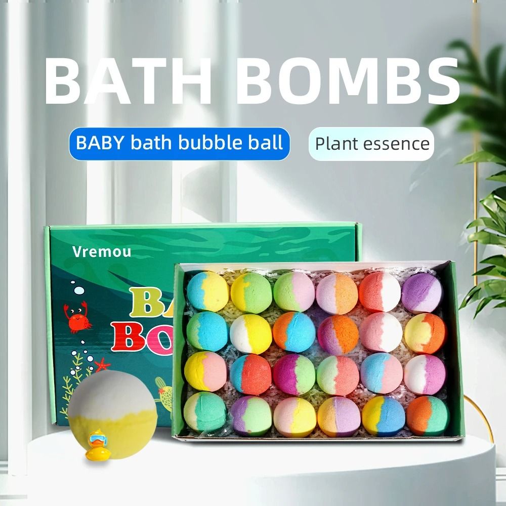 FizzFun Kids Bath Bombs With Surprise 24 Pack Gift Set 3