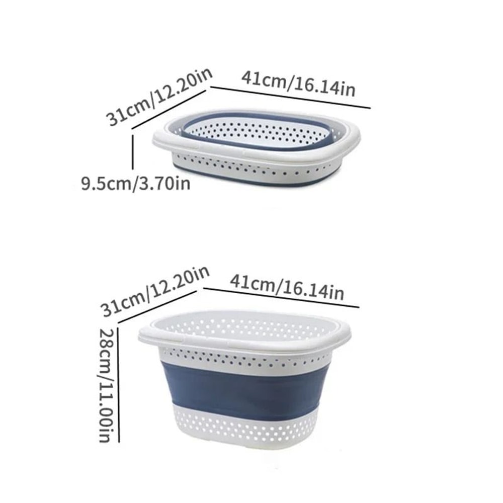 FlexPop Collapsible Laundry Basket Folding Pop Up Hamper 3