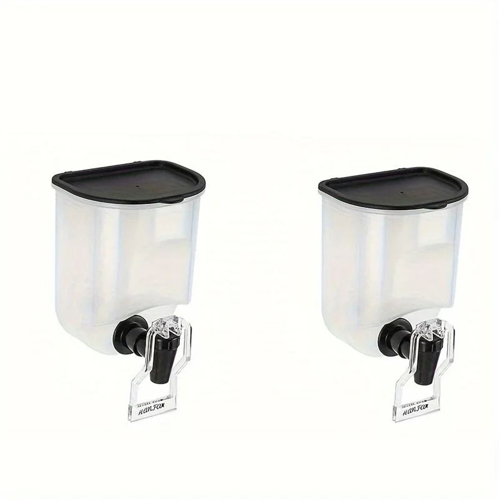 ClearPour Wall Mounted Oil Dispenser Bottle Set With Quantitative Control 2