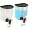 ClearPour Wall Mounted Oil Dispenser Bottle Set With Quantitative Control 0