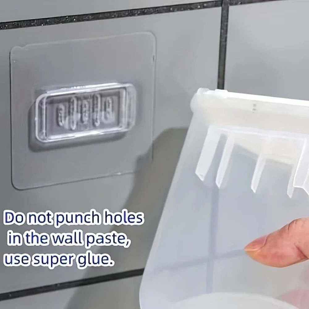 ClearPour Wall Mounted Oil Dispenser Bottle Set With Quantitative Control 5