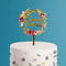 BloomWish Flower Birthday Cake Topper Happy Birthday Insert 4