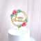 BloomWish Flower Birthday Cake Topper Happy Birthday Insert 7