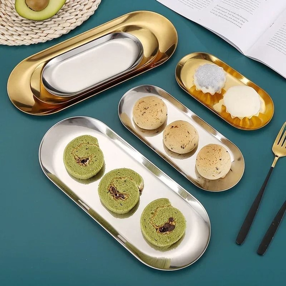 ProCare Stainless Steel Cosmetic Storage Tray Nail Art Tool Plate 10