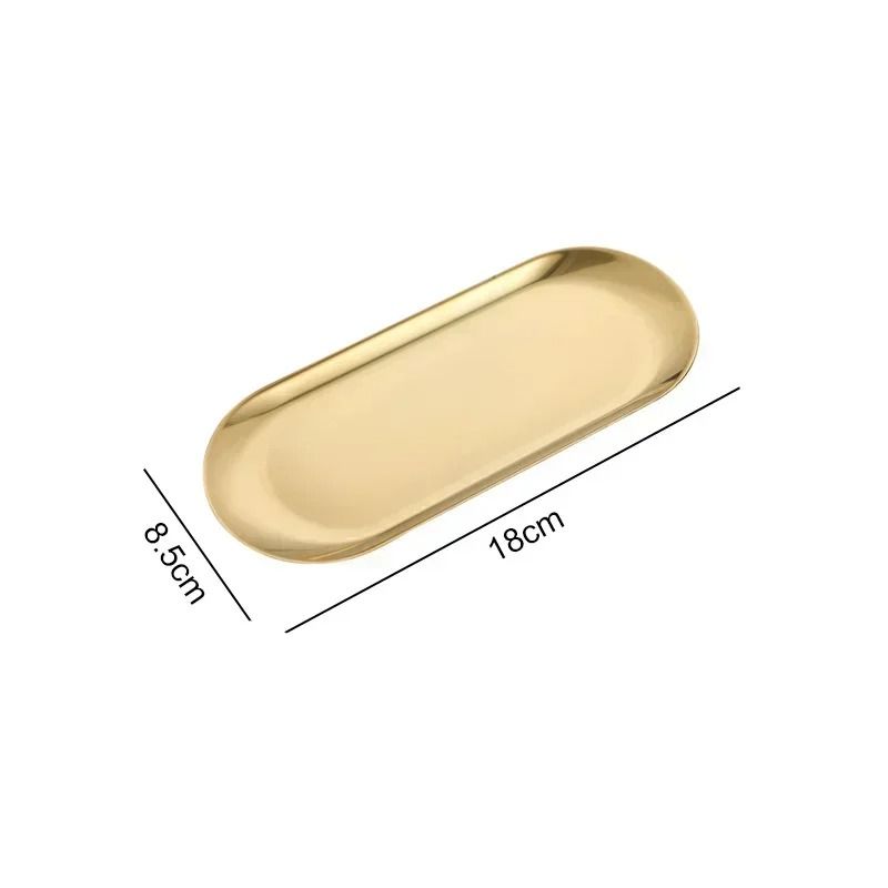 ProCare Stainless Steel Cosmetic Storage Tray Nail Art Tool Plate 1