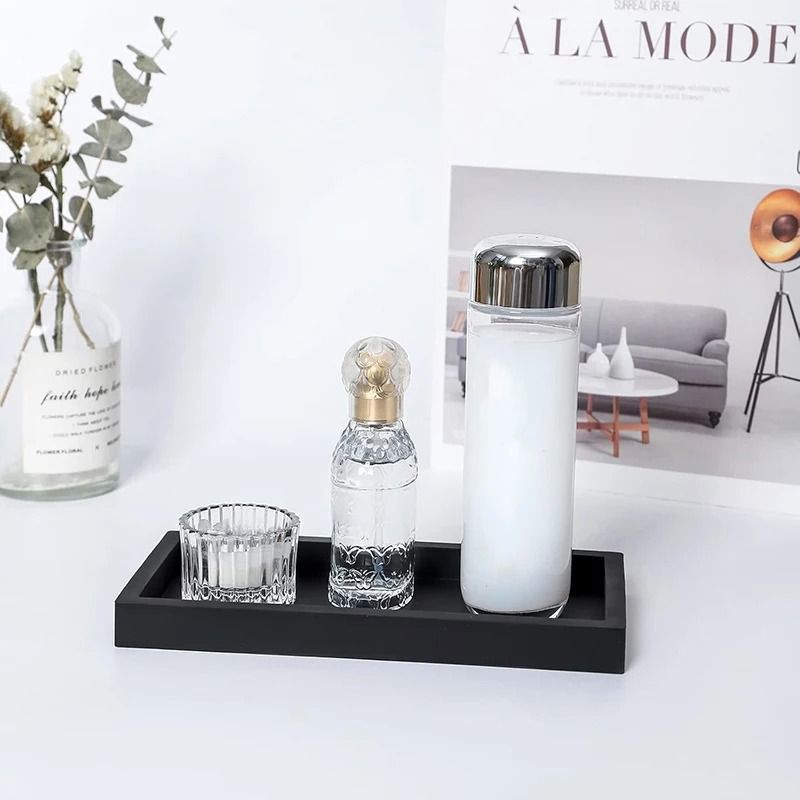 CleanNest Silicone Soap Dispenser Tray Bathroom Countertop Organizer 8