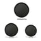 PureCircle Round Bathroom Vanity Tray Silicone Decorative Organizer 5