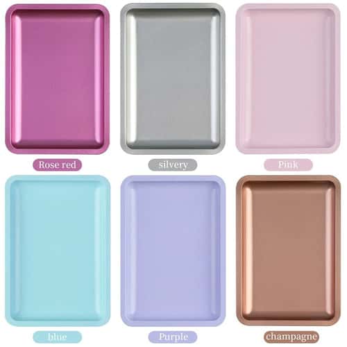 ProShine Stainless Steel Nail Art Tool Tray Organizer