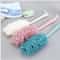 Long Handle Mesh Back Shower Scrubber Brush Soft Exfoliating Bath Sponge 1
