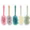 Long Handle Mesh Back Shower Scrubber Brush Soft Exfoliating Bath Sponge 0