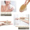 Bamboo Long Handle Bath Brush With Natural Boar Bristles Foldable Back Scrubber 7