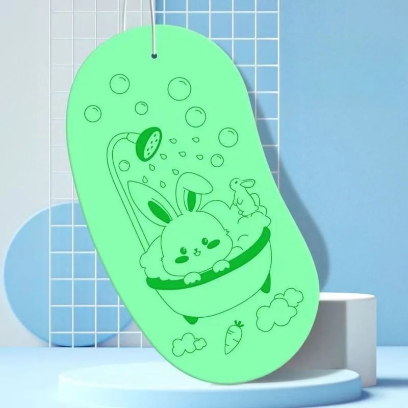 Soft Exfoliating Bath Sponge Body Scrub Massage Brush 2