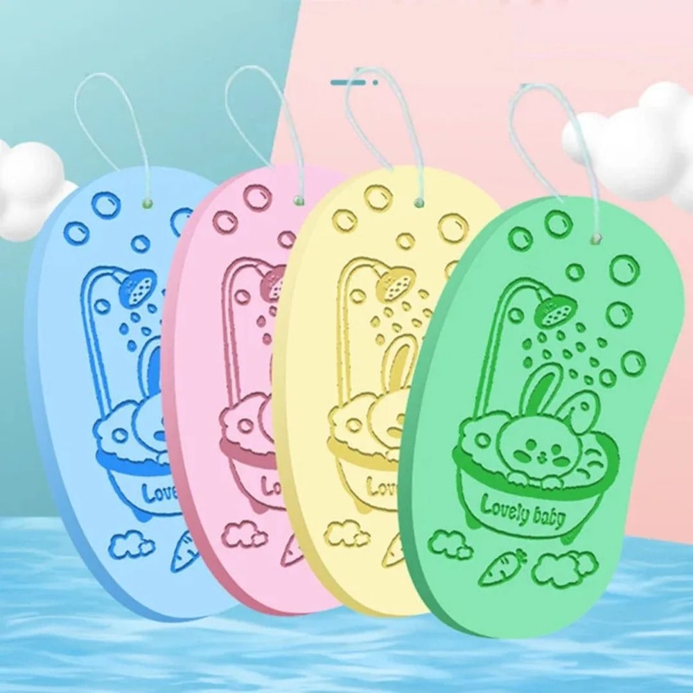 Soft Exfoliating Bath Sponge Body Scrub Massage Brush 1