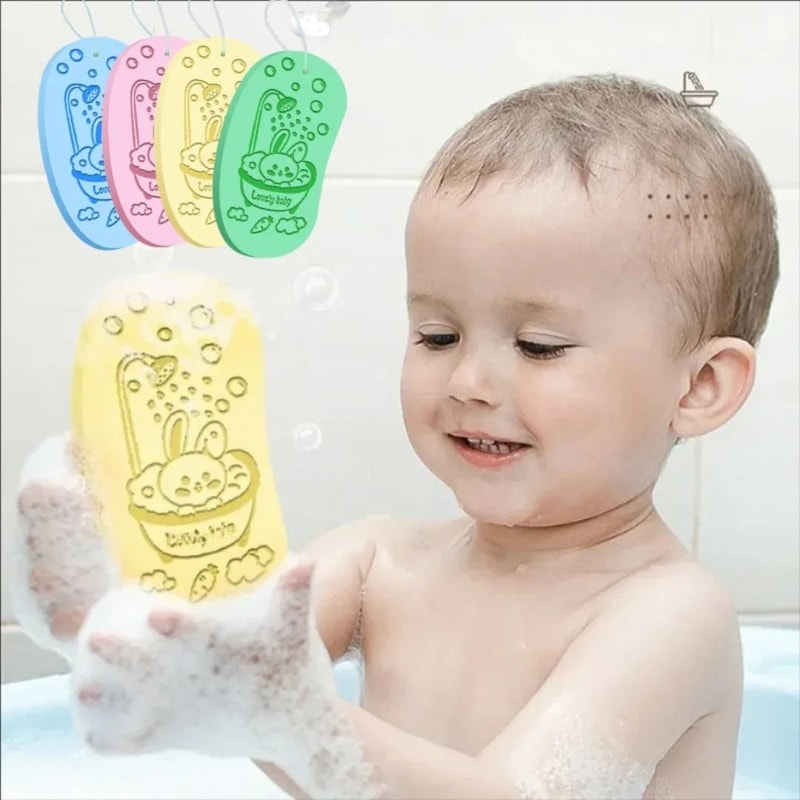 Soft Exfoliating Bath Sponge Body Scrub Massage Brush 6