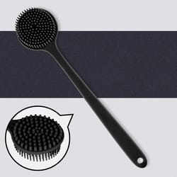 long handle back scrubber brush exfoliating shower body brush