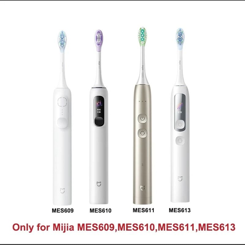 Replacement Brush Heads For Xiaomi Mijia Electric Toothbrush MES609 610 Pro 3 Pack 5