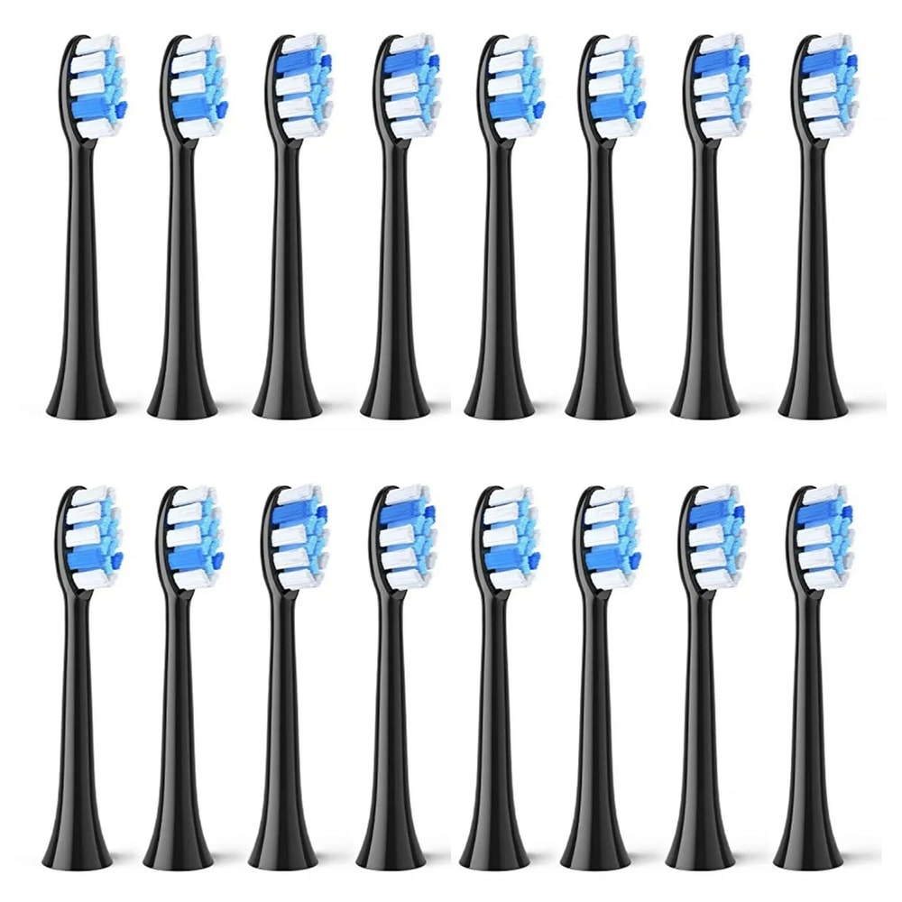 Fairywill P11 T9 P80 Replacement Toothbrush Heads 4 8 16 Pack 6