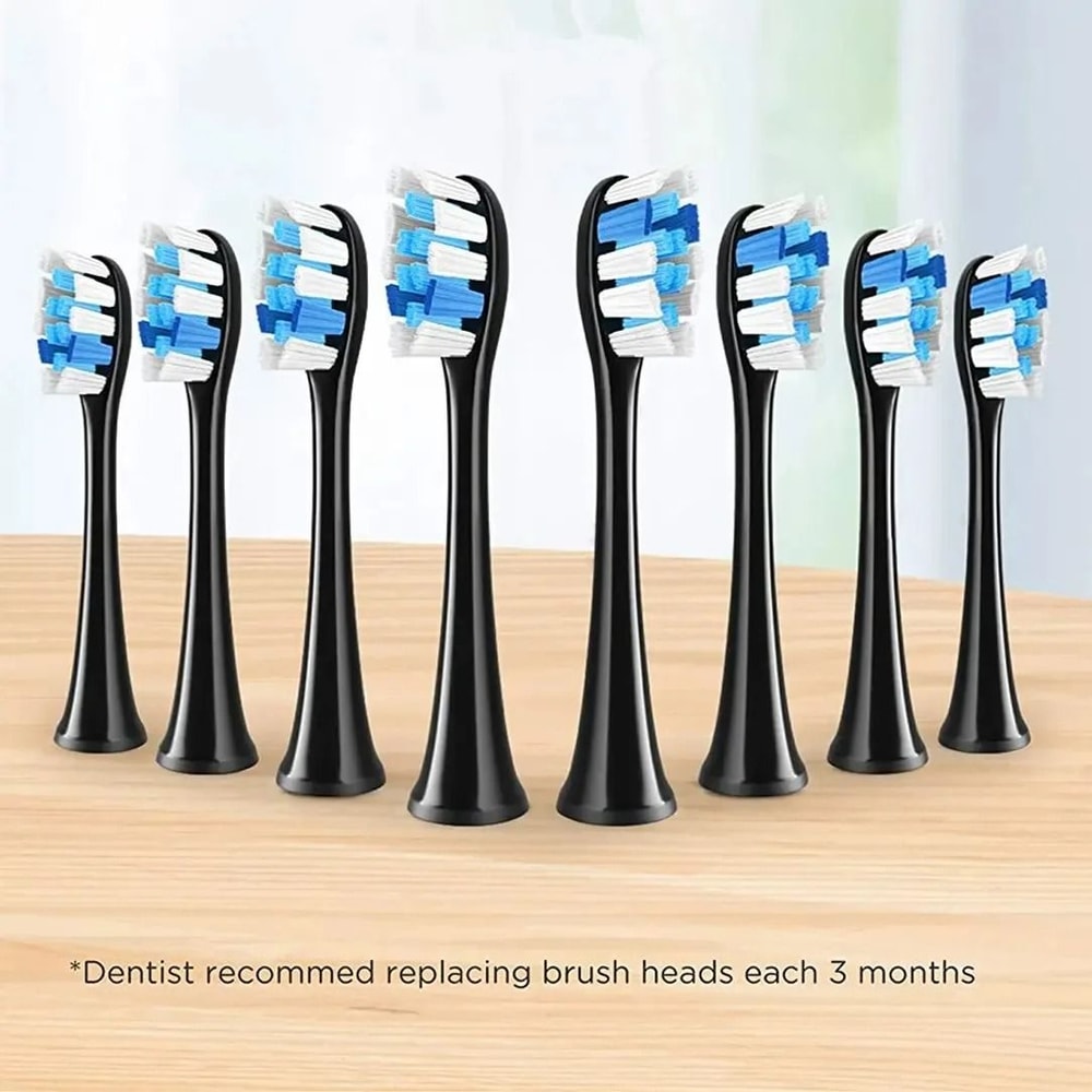 Fairywill P11 T9 P80 Replacement Toothbrush Heads 4 8 16 Pack 10