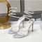 Crystal Rhinestone Gladiator High Heel Sandals For Women 3