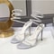 Crystal Rhinestone Gladiator High Heel Sandals For Women 3