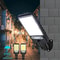 Outdoor Solar Street Light With Motion Sensor Waterproof Wall Lamp 0