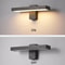 IP65 LED Outdoor Wall Lamp With Motion Sensor Rotatable Porch Light 14