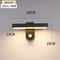 IP65 LED Outdoor Wall Lamp With Motion Sensor Rotatable Porch Light 9