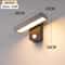 IP65 LED Outdoor Wall Lamp With Motion Sensor Rotatable Porch Light 1