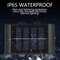 Outdoor LED Solar Wall Lamp Up Down Waterproof Garden Fence Light 5