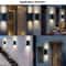 2 Pack IP65 Waterproof Outdoor Wall Light Up Down GU10 Sconce 2