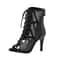 Womens Latin Dance High Heel Sandals Open Toe Ballroom Shoes 5