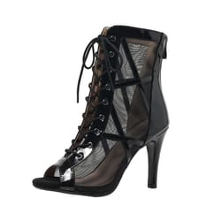 womens latin dance high heel sandals open toe ballroom shoes