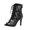 Womens Latin Dance High Heel Sandals Open Toe Ballroom Shoes 0