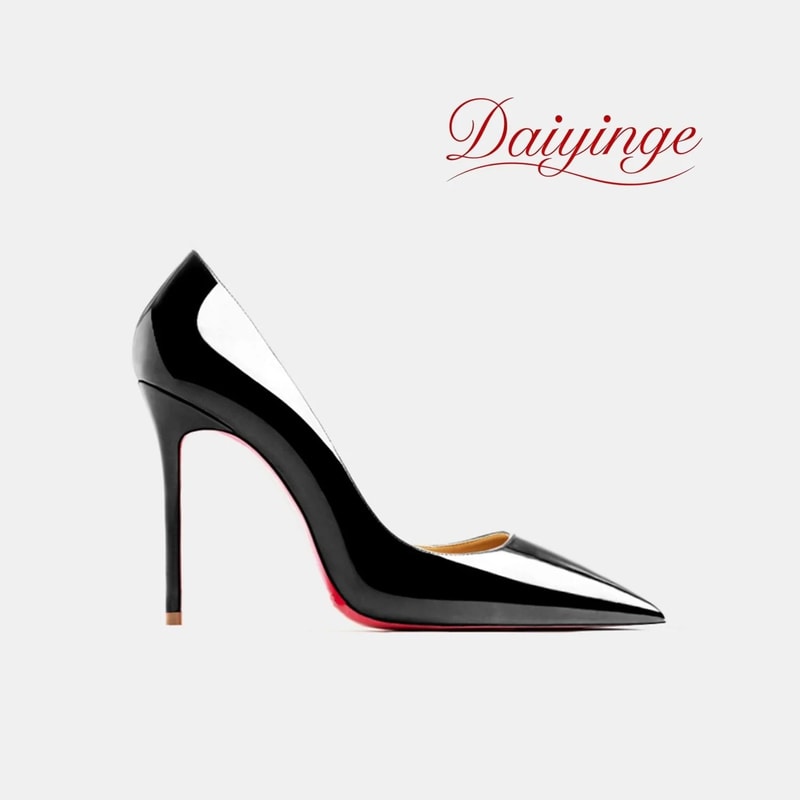 Luxury 12cm Red Bottom Heels Pointed Toe Stiletto Pumps For Party And Wedding 18