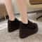 Black Platform Wedge High Heels Fashion Cosplay Street Pumps For Women 1