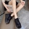 Black Platform Wedge High Heels Fashion Cosplay Street Pumps For Women 4