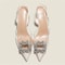 Crystal Transparent Pointed Toe High Heels Elegant Banquet Pumps 6