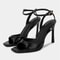 Elegant Square Toe Ankle Strap High Heel Sandals For Women 1