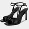 Elegant Square Toe Ankle Strap High Heel Sandals For Women 3