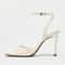 Elegant Square Toe Ankle Strap High Heel Sandals For Women 6