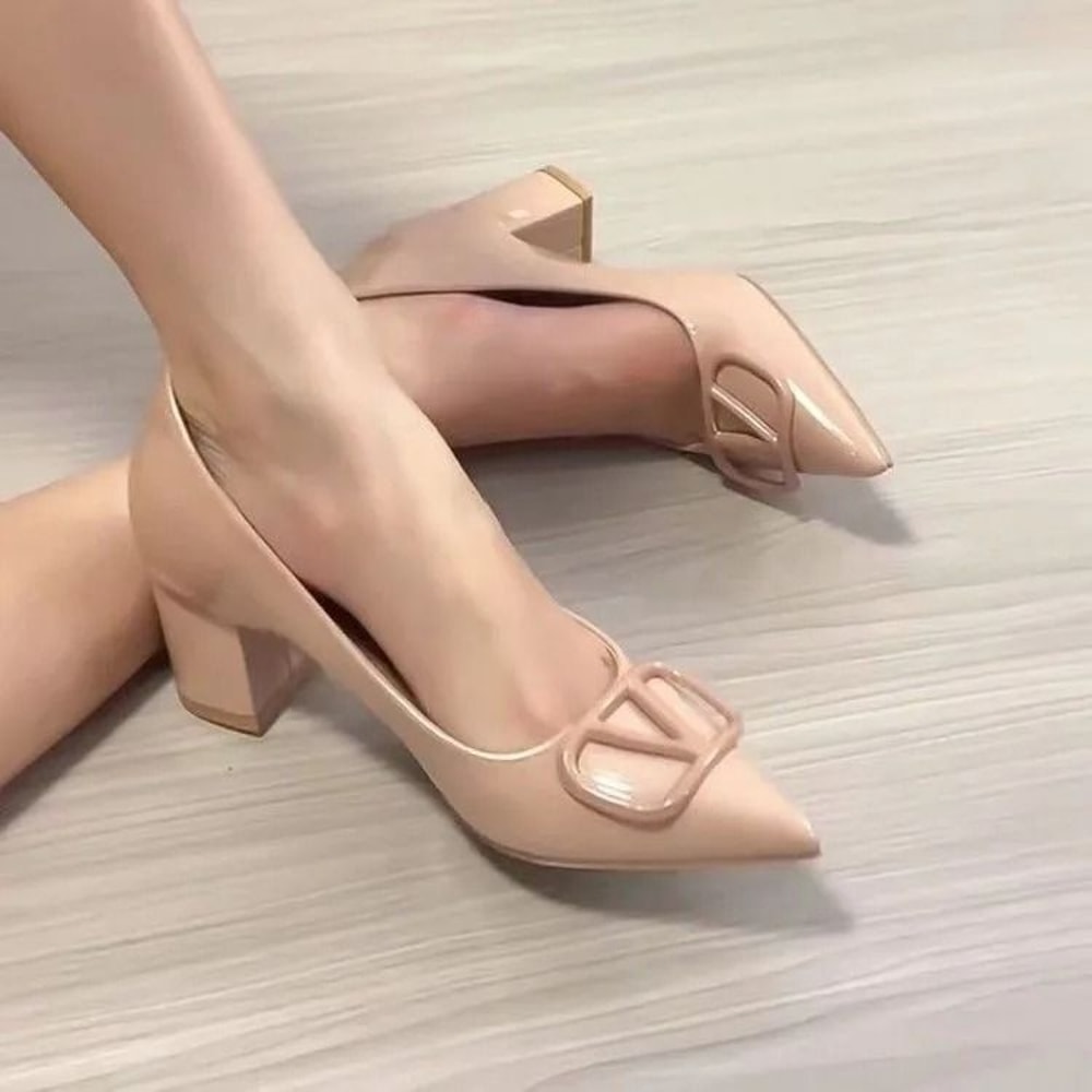 Elegant Pointed Toe Designer Style Stiletto Heels For Women 0